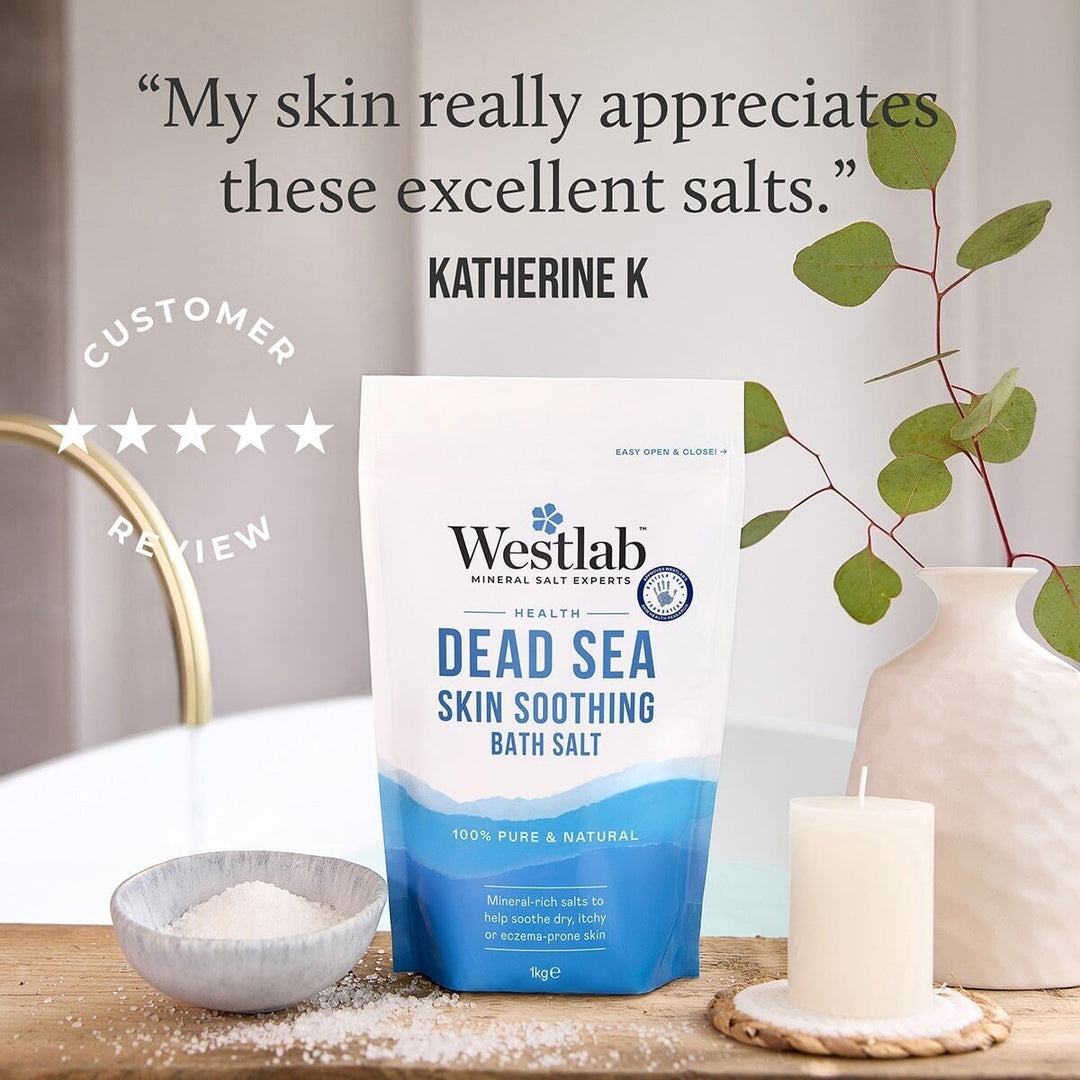 Dead Sea Skin Soothing Bath Salt (New Packaging)