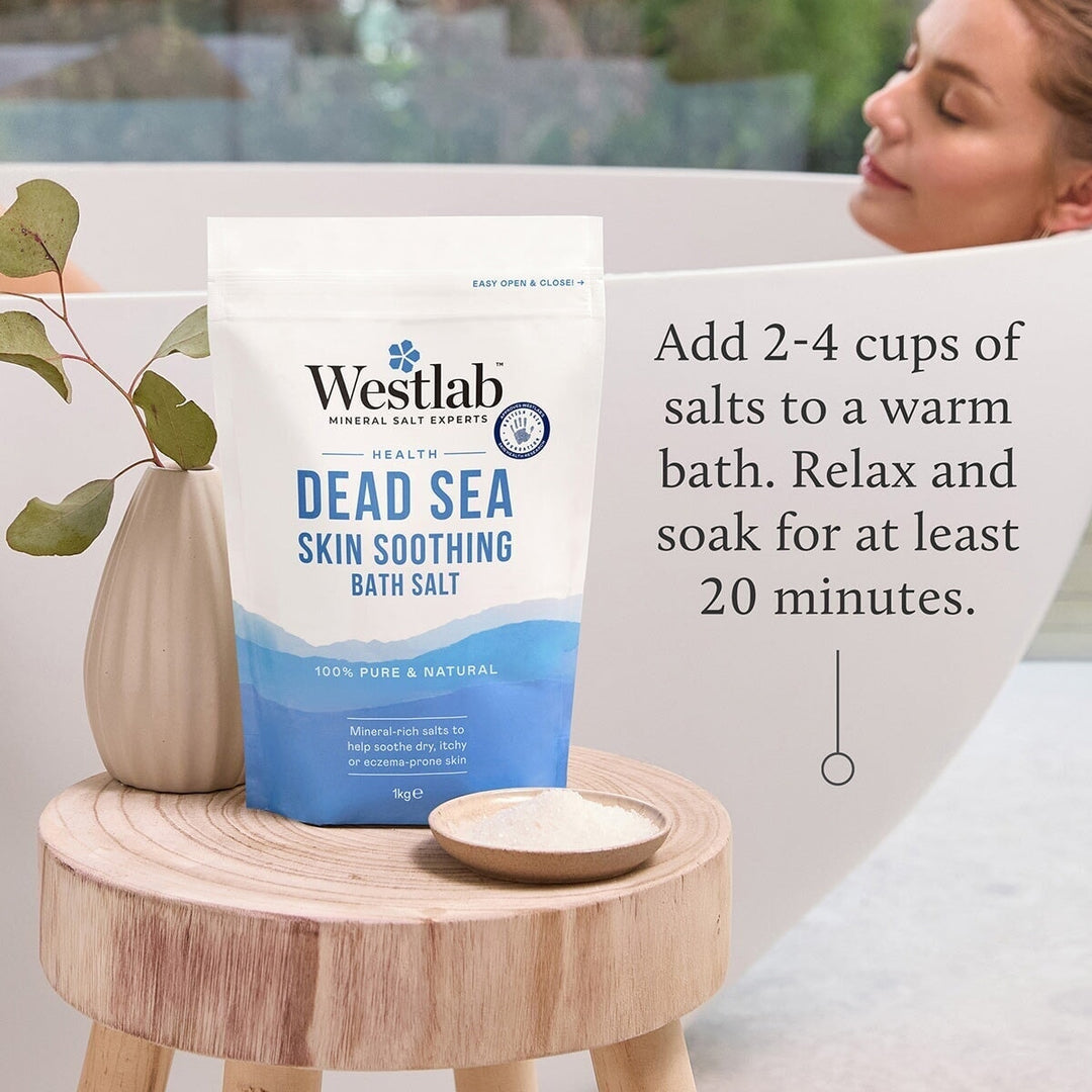 Dead Sea Skin Soothing Bath Salt (New Packaging)
