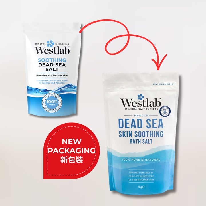Dead Sea Skin Soothing Bath Salt (New Packaging)